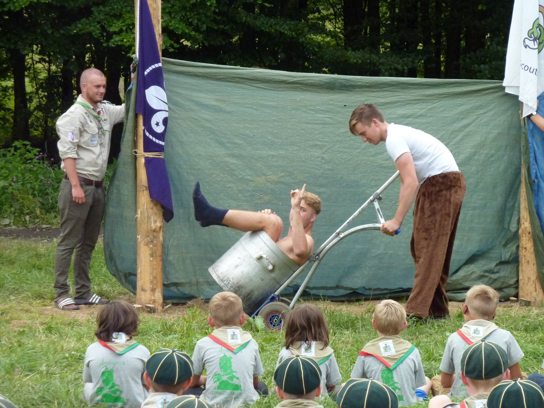 Sint-Martinus den XIIde - Kamp Losange algemeen